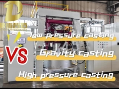 1800KGのオーブンの容量を持つ空気圧圧縮金属鋳造機