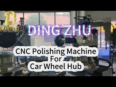 銅表面工業用CNC磨き機 車輪ハブ用ドアハンドル