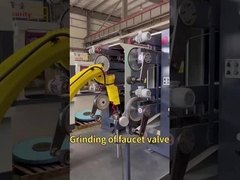 ロボットによるケトルと蛇口バルブの研磨