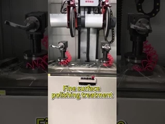 表面の磨き処理 完全自動磨き機