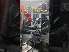 完全に自動的なロボットの磨きプロセス 効率的で安定し,知的な#磨き機 #グリンディ