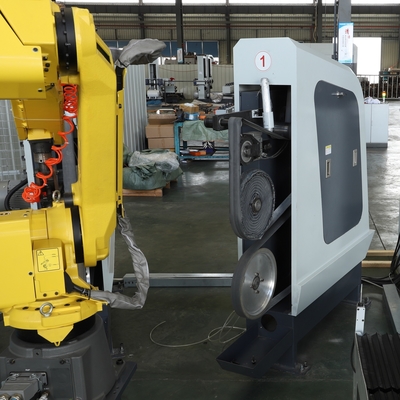 購入 Electric vehicle metal parts fully automatic grinding and polishing machine オンライン製造