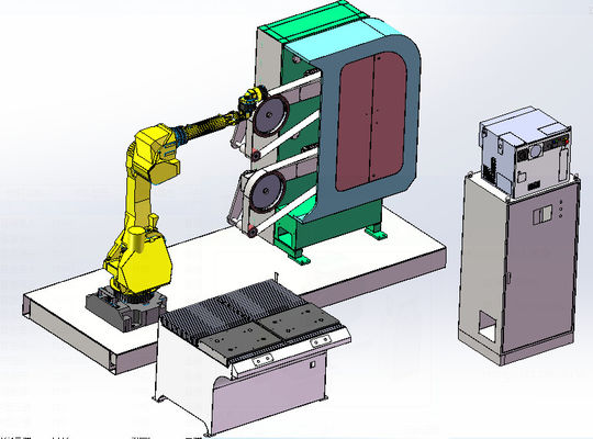 購入 浴室の付属品のための20m/Min 1500Wのロボット粉砕機 オンライン製造