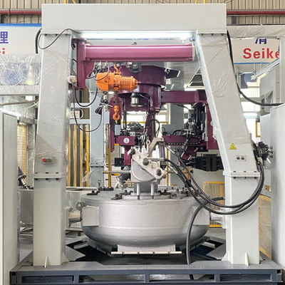 高効率の低圧型鋳造機 LPDC 精密型ブラスバルブ 水計 鋳造設備