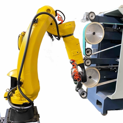 柔軟なロボット磨きセル 380Vの電圧で磨き用