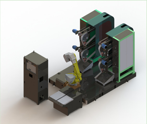 FANUC ロボット セル の 高効率 の 研磨 機 生産 性が 向上