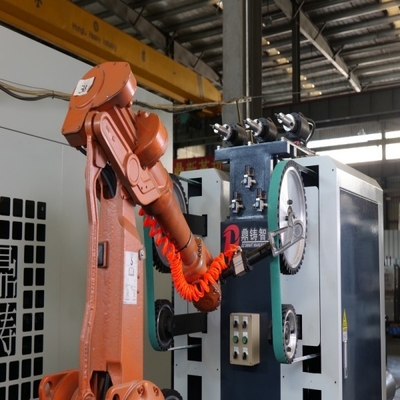 金属鋳造のためのロボットデブリングと磨き機 高効率のハードウェア仕上げシステム