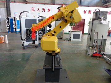 ハードウェア付属品のためのハイテクな工業用ロボットの腕の粉砕の磨く機械
