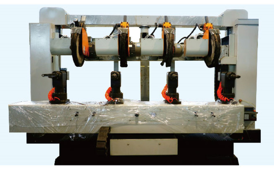 真鍮のハンドルのための 4 つのマニピュレーター 6 の軸線の回転式 CNC の磨く機械