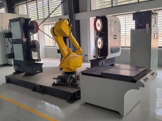 適性位置補償と精密磨削能力を持つCNC対応ロボット金属加工システム